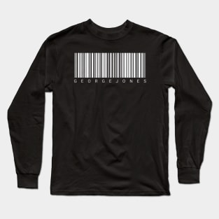 george  barcod art v1 Long Sleeve T-Shirt